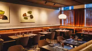 A photo of Saint Peter Restaurant at The Grand National Hotel restaurant