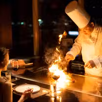 A photo of KOBE BEEF Steak House Oriental - Kobe Meriken Park Oriental Hotel restaurant