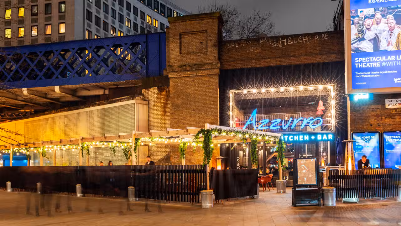 Azzurro Italian Bar & Kitchen - Waterloo, London, 