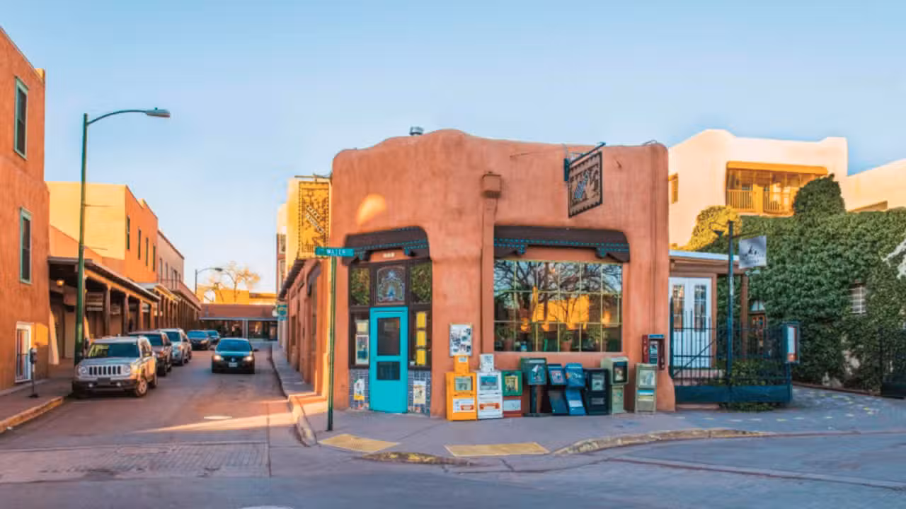 Exterior - Cafe Pasqual's, Santa Fe, NM
