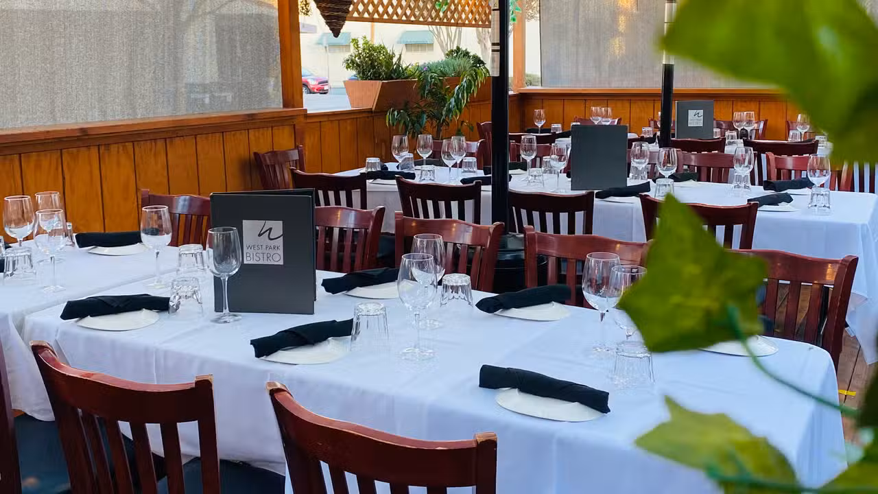 Interior - West Park Bistro, San Carlos, CA