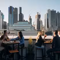 A photo of Brewmanity Brewery & Rooftop restaurant