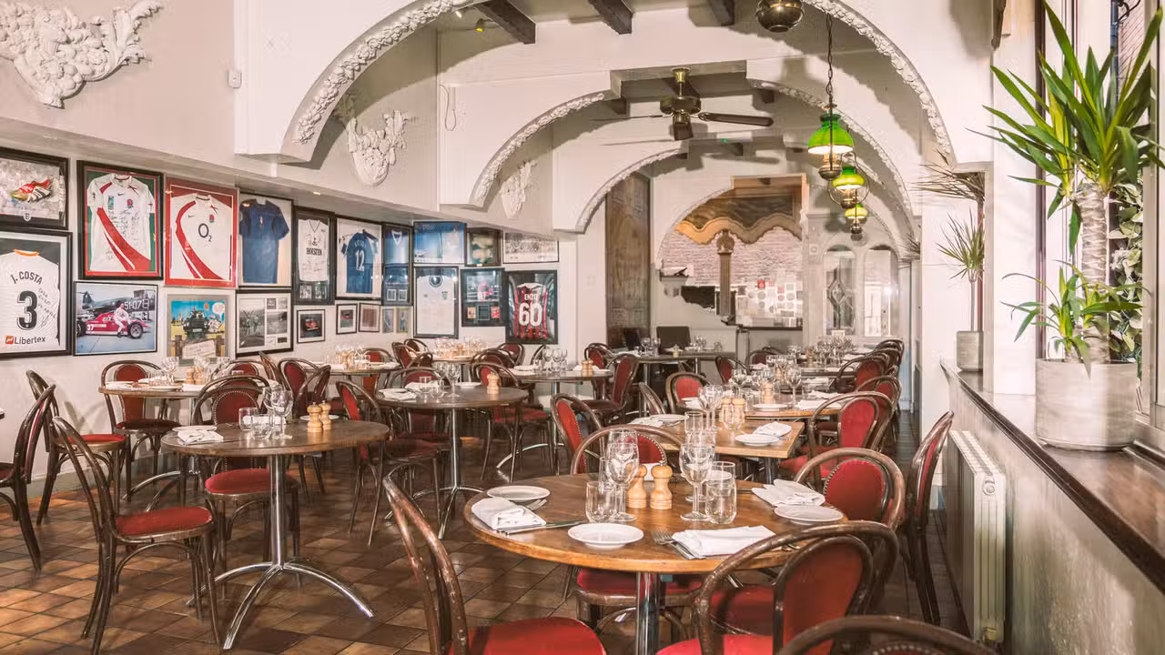 Binnenkant - Taberna Etrusca, London, 