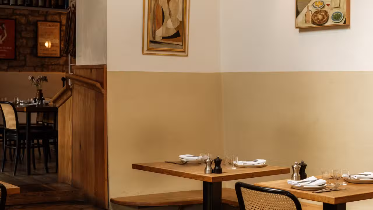 Bar interior - Upstairs at Landrace, Bath, Somerset