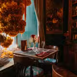 Date Night Romantic Table Setting Photo
