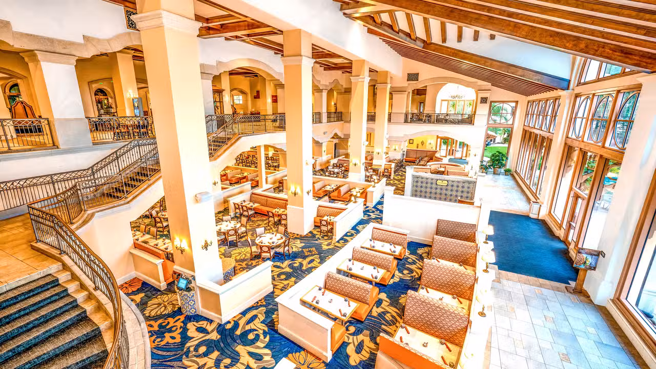 Enjoy a fresh breakfast buffet at Cafe Osceola - Cafe Osceola at Rosen Shingle Creek, Orlando, FL