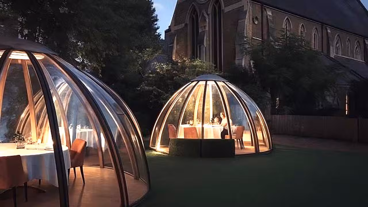 Private Domes at London Secret Garden by UMAMI - LONDON SECRET GARDEN BY UMAMI, London, Greater London
