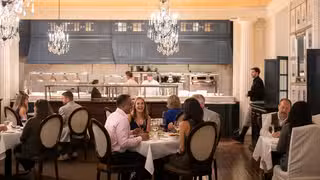Een foto van restaurant Crystal Dining Room at Bedford Springs