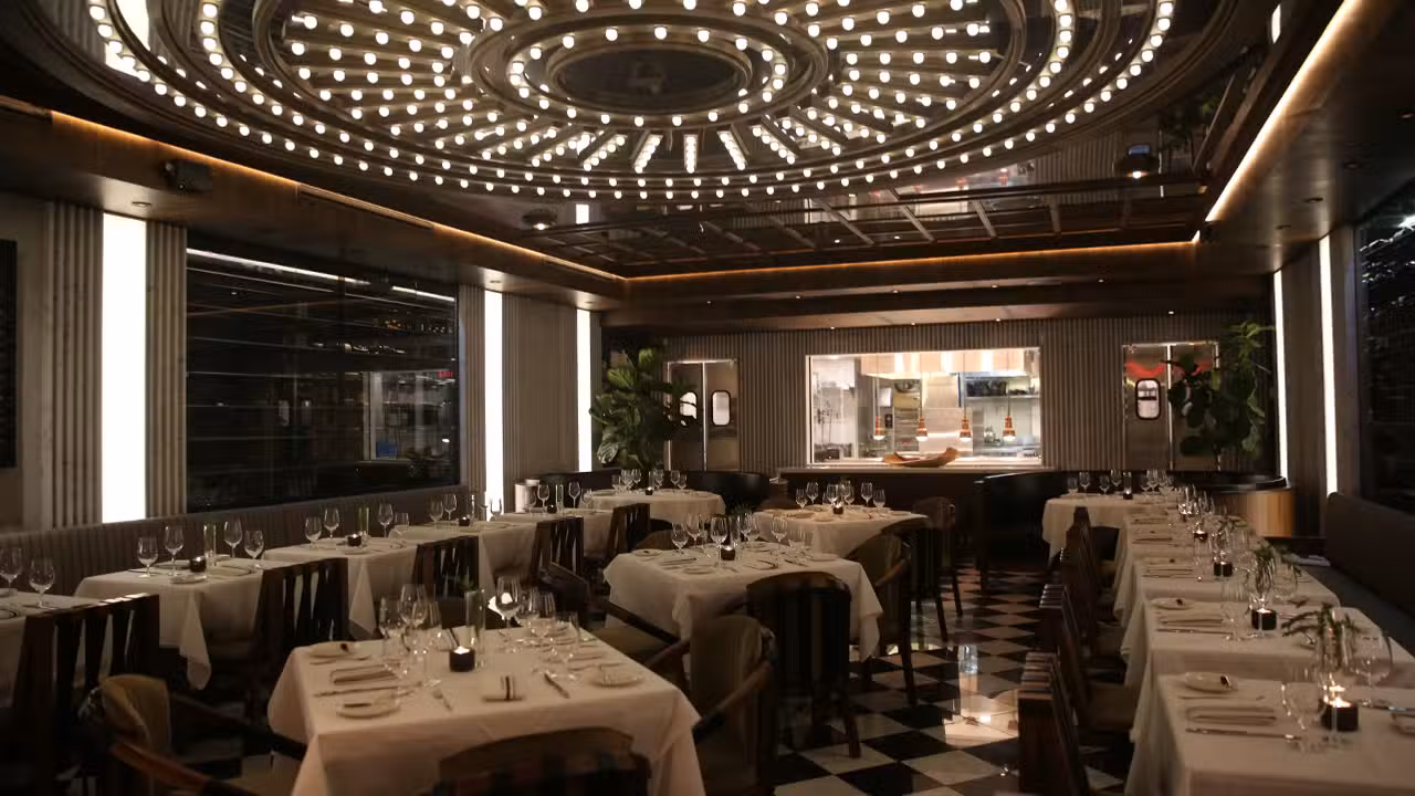 Binnenkant - Barnea Bistro, New York, NY