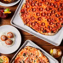 A photo of Sally's Apizza - Dorchester restaurant