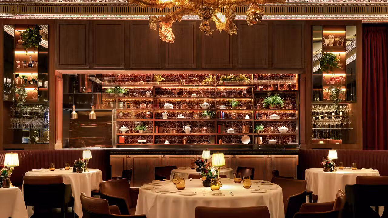 The Grill at The Dorchester interior - The Grill at The Dorchester, London, 