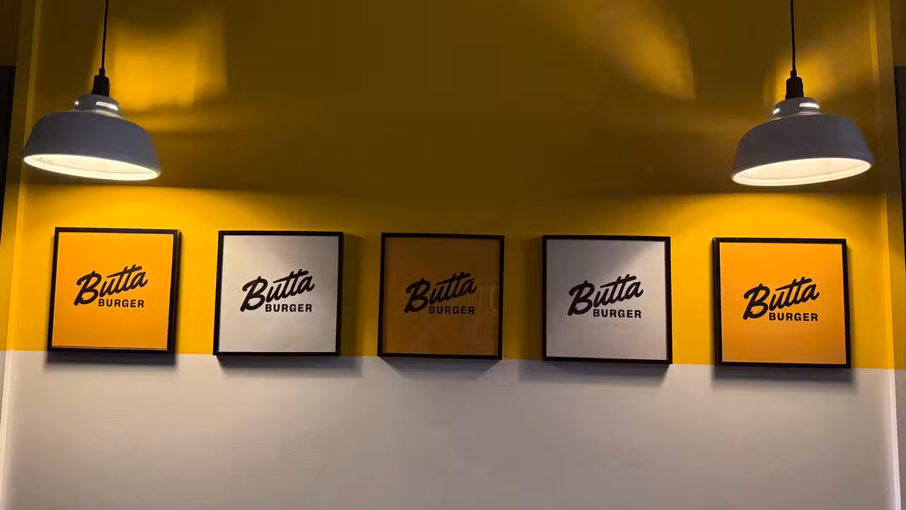 Butta Burger Interior Artwork - Butta Burger George Street - Restaurant Edinburgh, Edinburgh, Edinburgh
