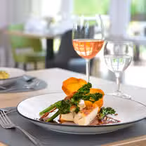 Una foto del restaurante Hotel Stadt Hameln