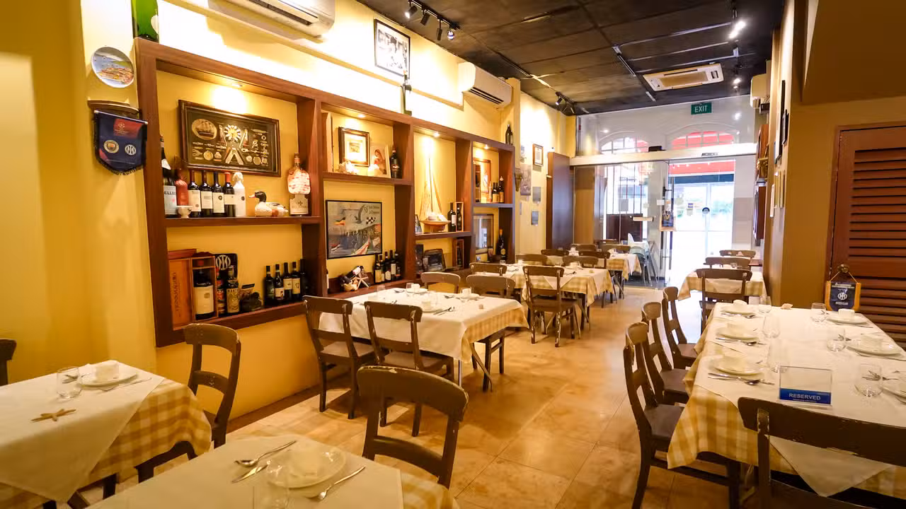 Authentic Italian recipes from Tuscan archipelago. - Trattoria Nonna Lina, Singapore, 