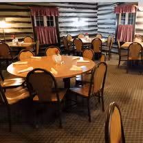 A photo of Jimmy Joys Log Cabin restaurant