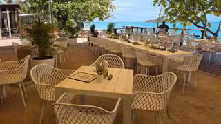 A photo of The Beach Bar and Restaurant at Montes restaurant
