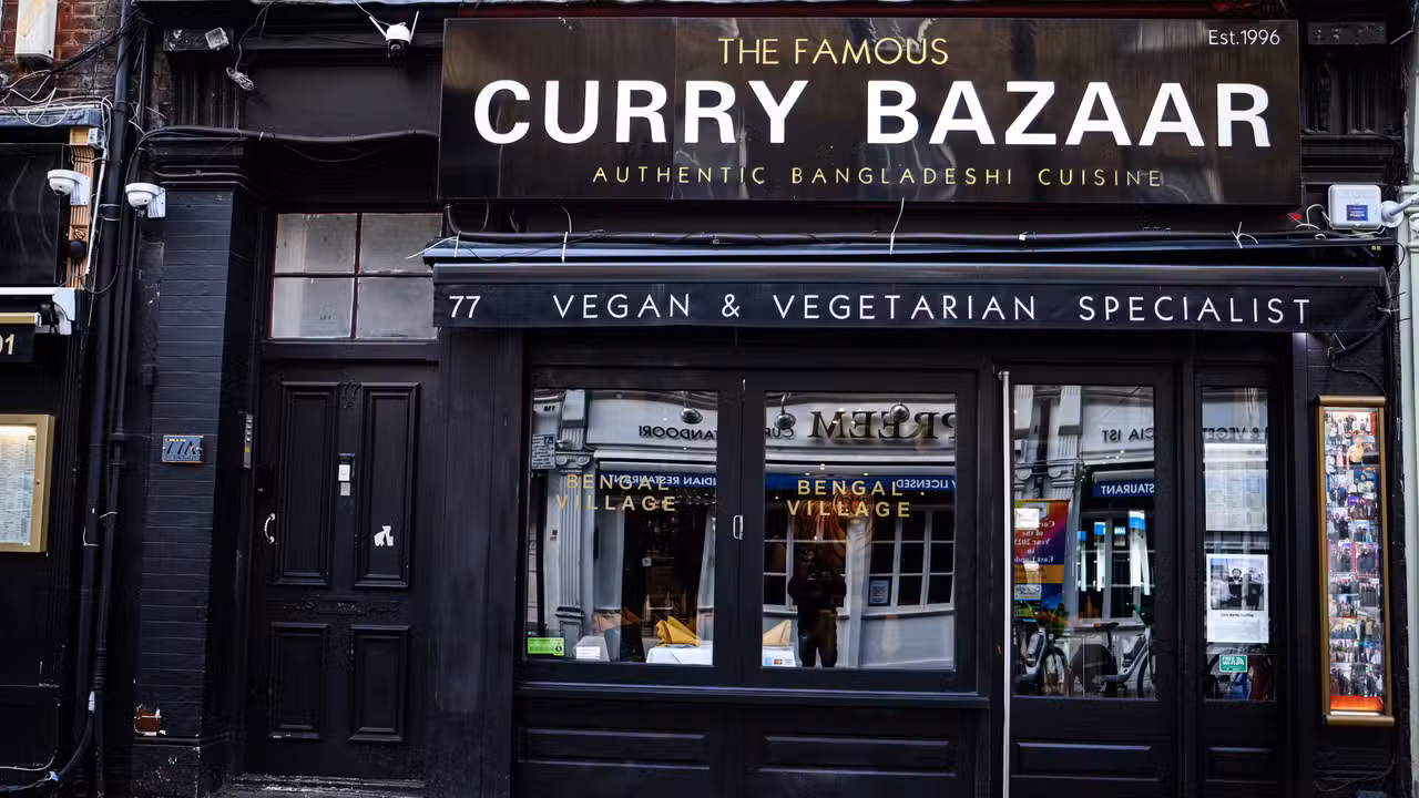 The Famous Curry Bazaar - Brick Lane, London, Greater London