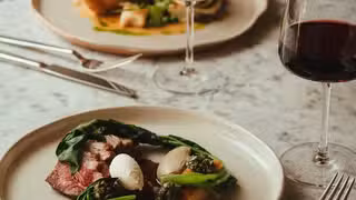 Een foto van restaurant The Blue Pigeons