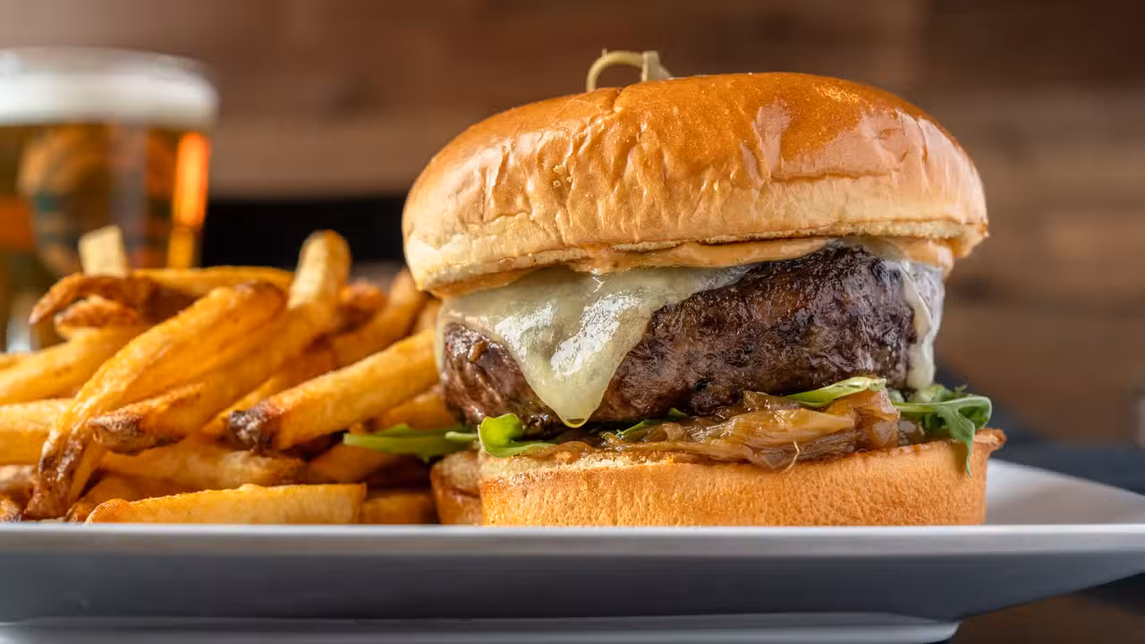 Burger &amp; Fries - The White Oak Tavern, Ellicott City, MD