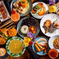 Une photo du restaurant Marina's Bistro and Rum Bar