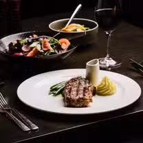 A photo of The Fireplace Restaurant restaurant