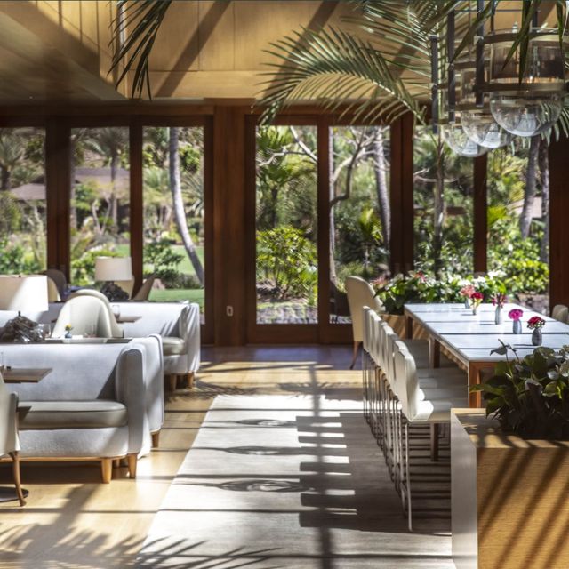NOBU LANAI fine dining restaurant at Hotel Lanai offering world-class Japanese cuisine with signature Nobu dishes in Lanai City Hawaii