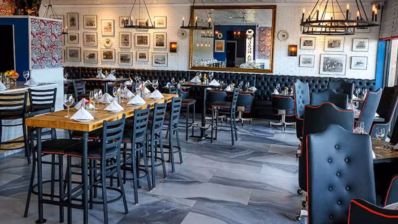 Dining Room at Black Angus Restaurant - The Black Angus Restaurant, Virginia Beach, VA