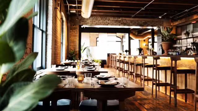 Een van Porzana restaurant