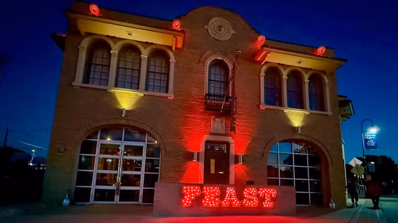 Iconic Sign - Feast, San Antonio, TX