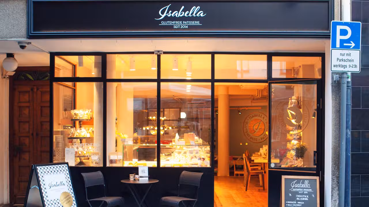 Buitenkant - Isabella Glutenfreie Patisserie Köln – Kettengasse, Köln, NW