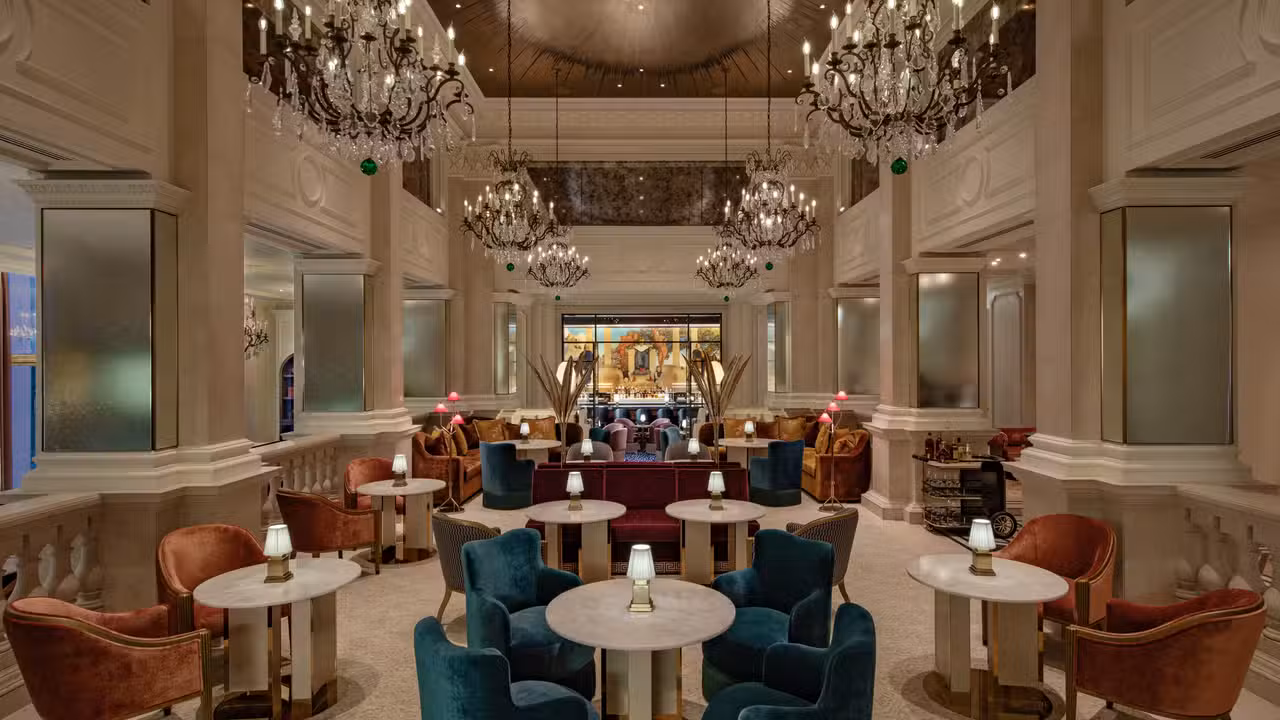 Astor Court reimagined as an elegant lounge - The Drawing Room, New York, NY