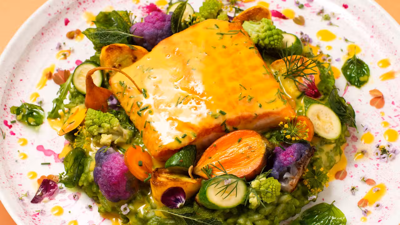 Grilled Salmon - 608 Sunset, Sunset Beach, CA