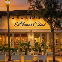 A photo of Beach Club restaurant