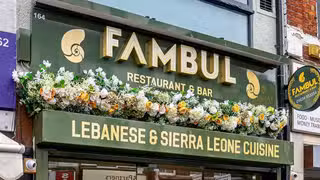 A photo of Fambul Restaurant and Bar restaurant