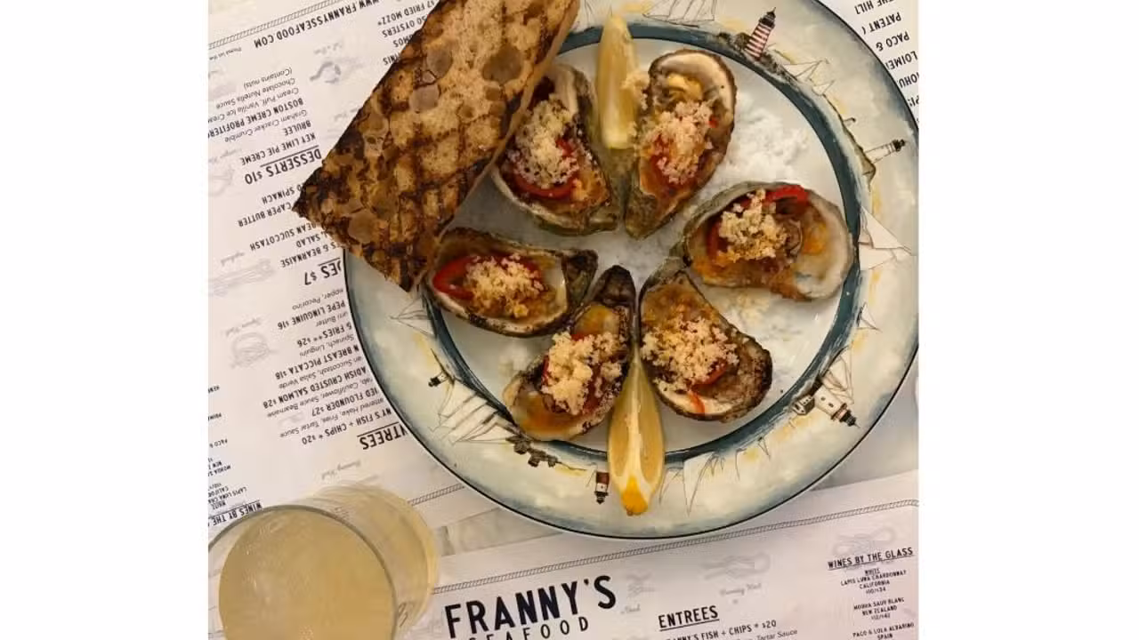 Seafood, Oysters, Happy Hour, Bar, Steak and Pasta - Franny's Seafood, Louisville, KY