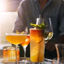 A photo of Fog Room restaurant