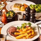 Steak and side for £16 photo
