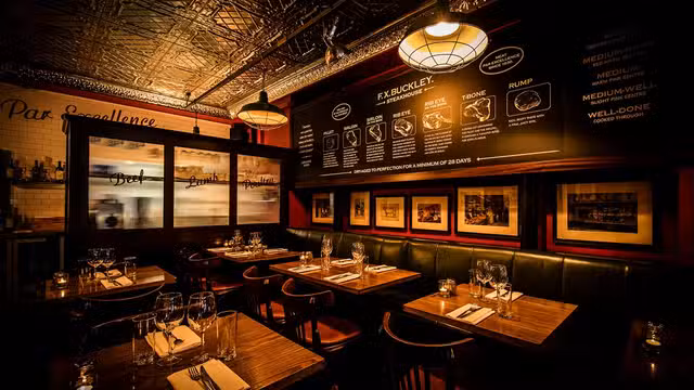 A photo of F.X. Buckley - Crow Street restaurant