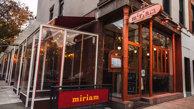 A photo of Miriam restaurant
