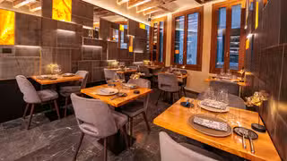 Een foto van restaurant La Piazza Zone