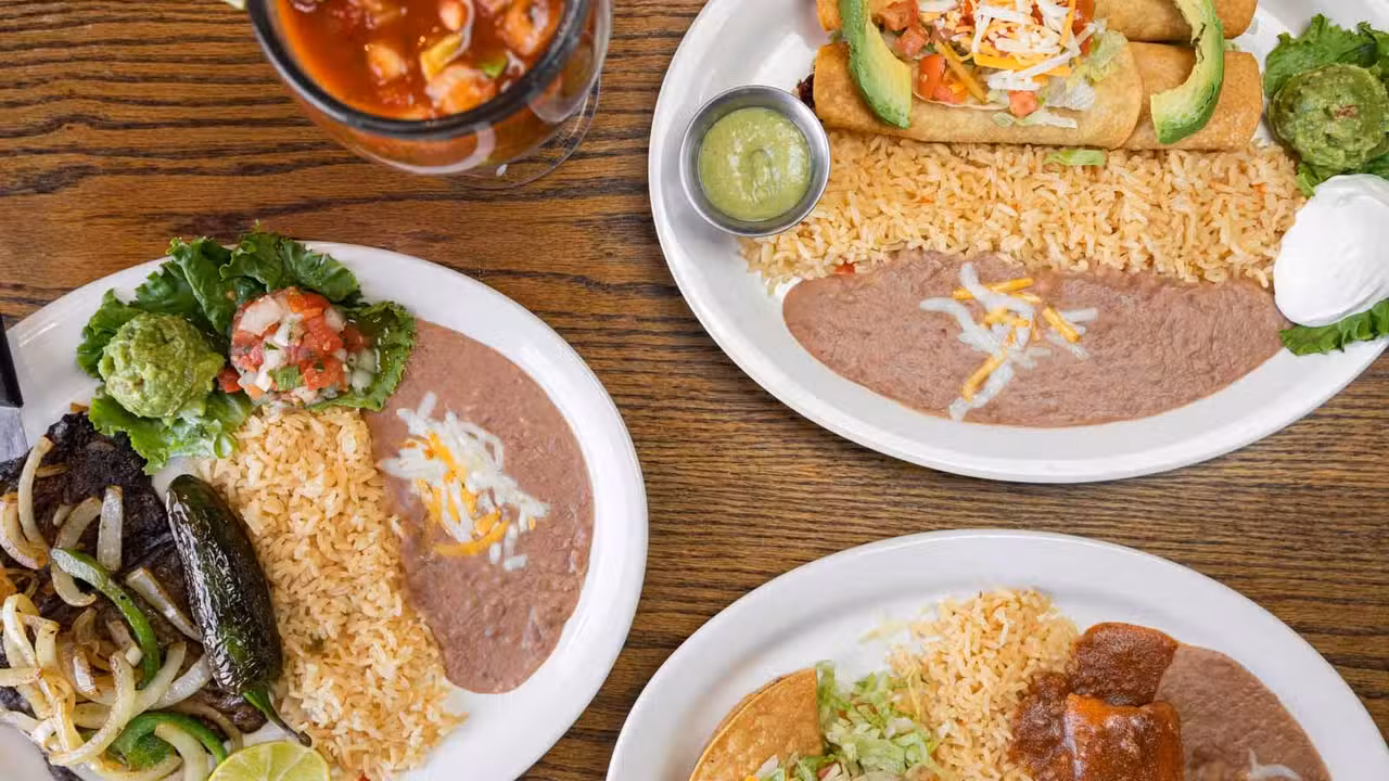 Food - Pecina's Mexican Cafe, Weatherford, OK