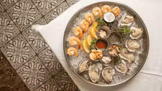 A photo of Bourbon House restaurant