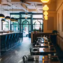 A photo of John's Food and Wine restaurant