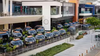 A photo of THE PODS restaurant