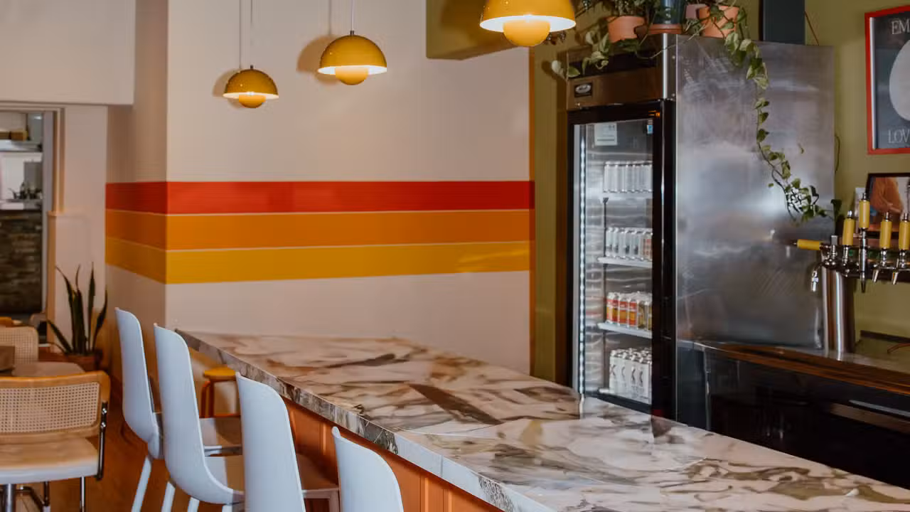 A retro Brasserie in downtown Meaford - Brasserie Lovebird, Meaford, ON