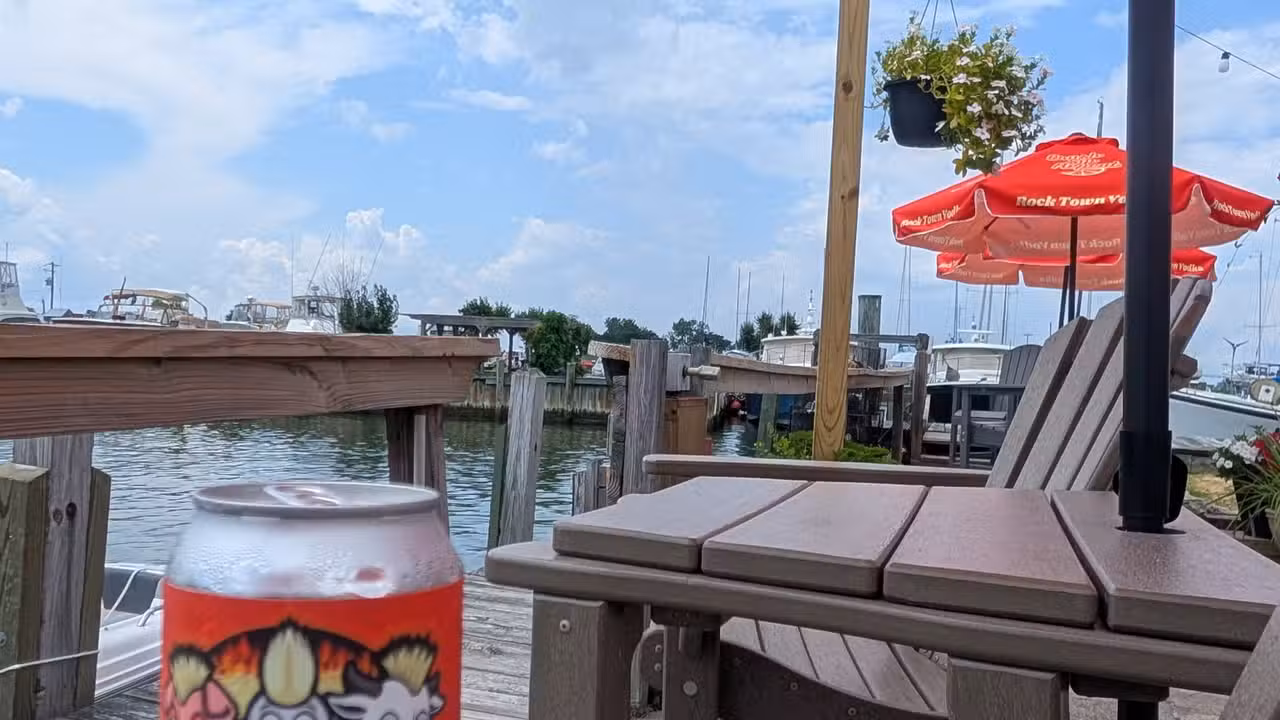 Great food and great drinks on the Chesapeake Bay! - Big Mack's Kitchen & Dock Bar, Tilghman Island, MD