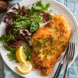 🍗 Wednesday Chicken Schnitzel – $25 Foto