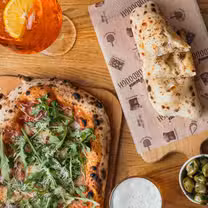 Una foto del restaurante Aromi Caffe and Pizzeria