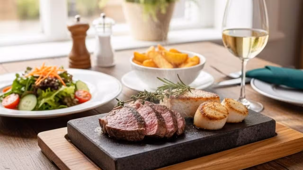 Food - Bistro 1896 - West Derby Golf Course, Liverpool, Merseyside