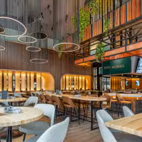 Una foto del restaurante Moxies - Washington DC